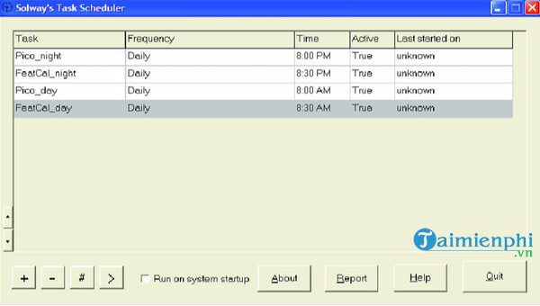 solway s task scheduler