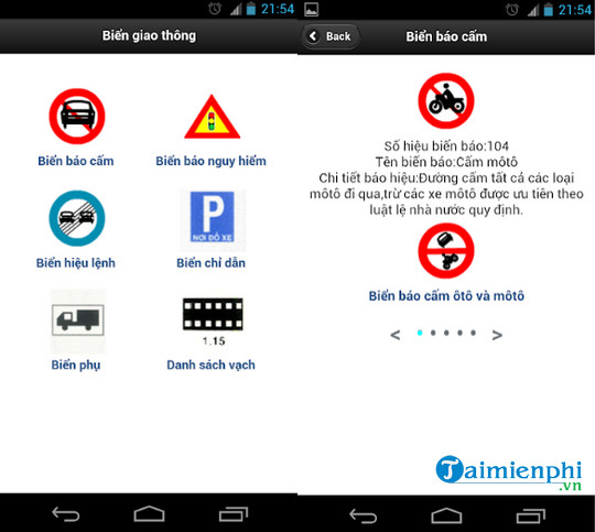 bien bao giao thong