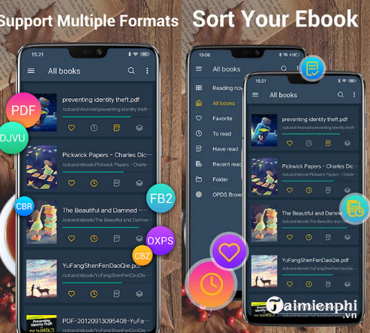 ebook reader and pdf reader