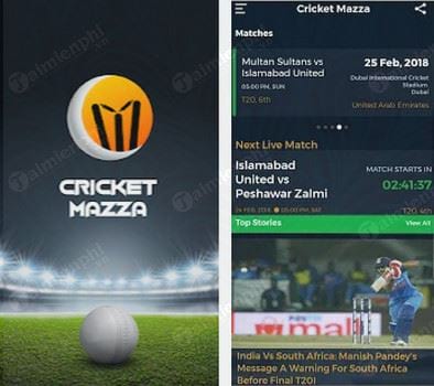 cricket mazza live line