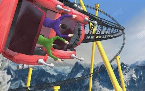 reckless roller coaster sim