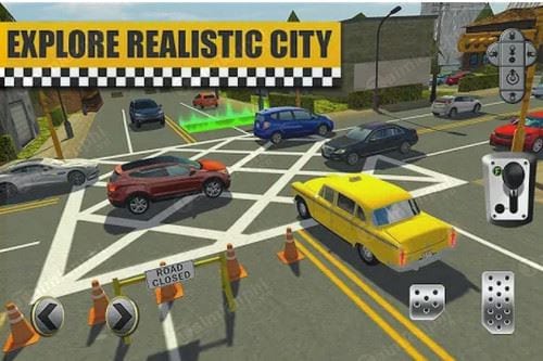 bus taxi driving simulator