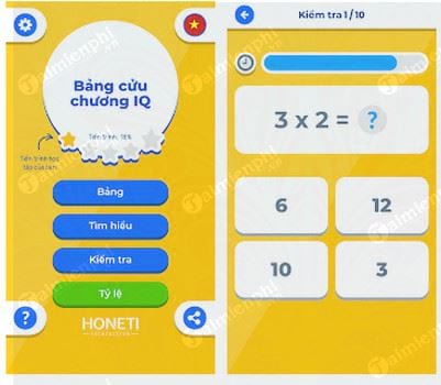 multiplication table iq
