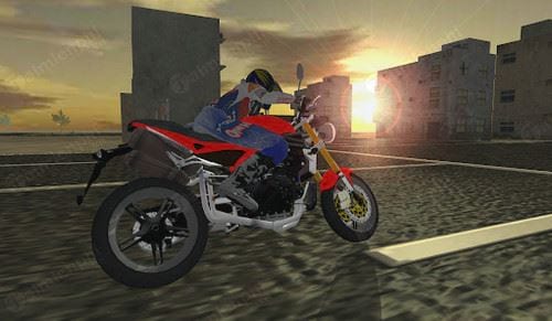 fast motorcycle driver extreme