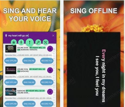 sing karaoke record karaoke