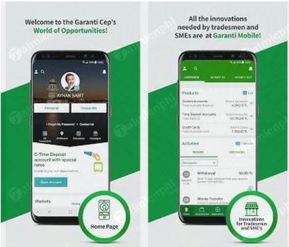 garanti mobile banking