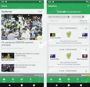 cricket australia live