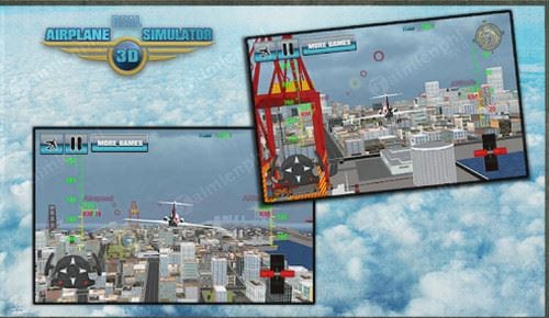 real airplane simulator 3d