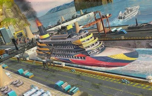 cruise ship driving racer