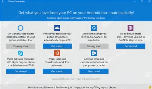 microsoft phone companion