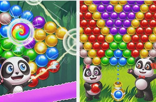 panda bubbles hunter