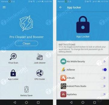 cleaner and battery saver