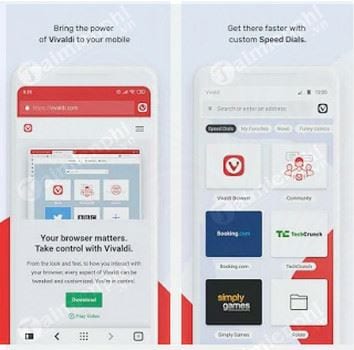 vivaldi cho android