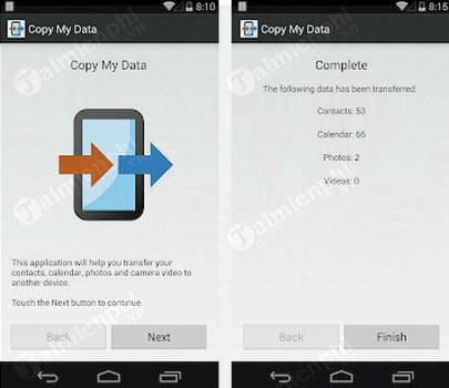 copy my data