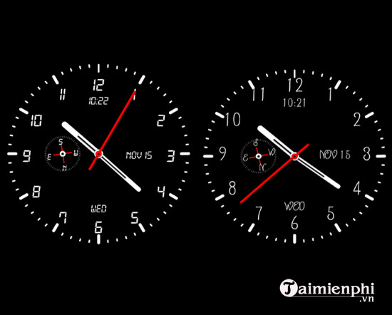 clock live wallpaper