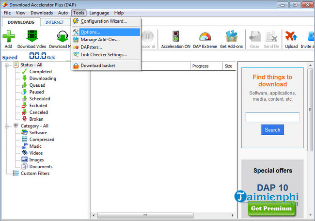 download accelerator plus