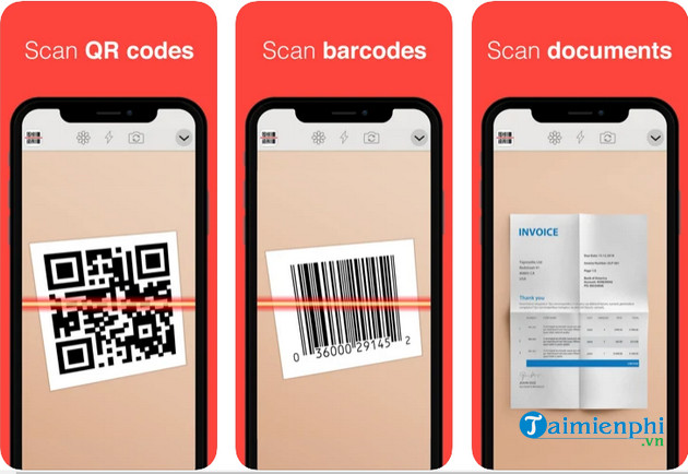 qr code reader cho iphone