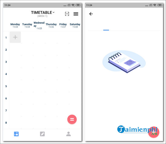 school planner cho android