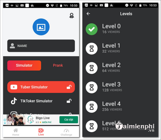 livestream-simulator