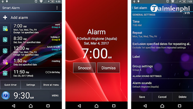 smart alarm free