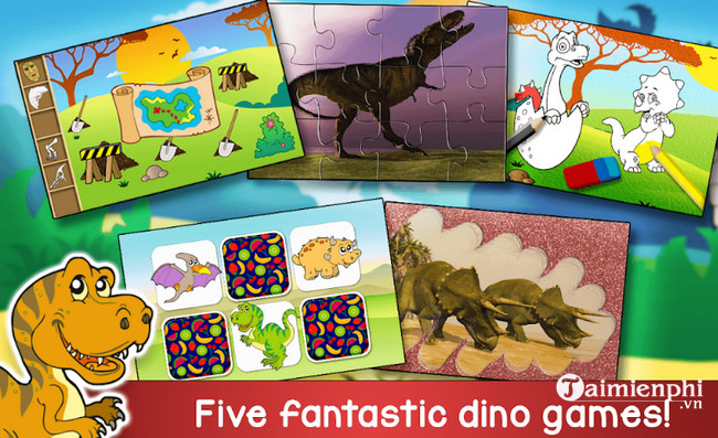 kids dino adventure game