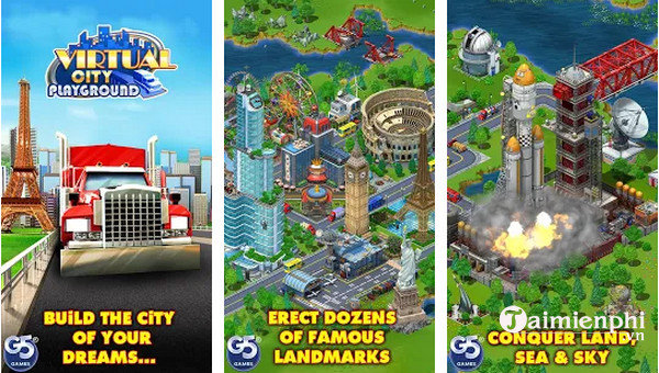 virtual city playground