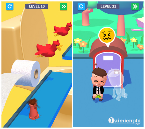 toilet games 3d