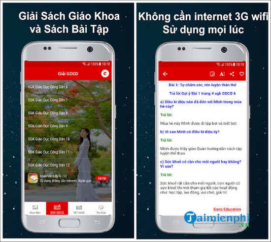 giai giao duc cong dan 6 7 8 9 10 11 12