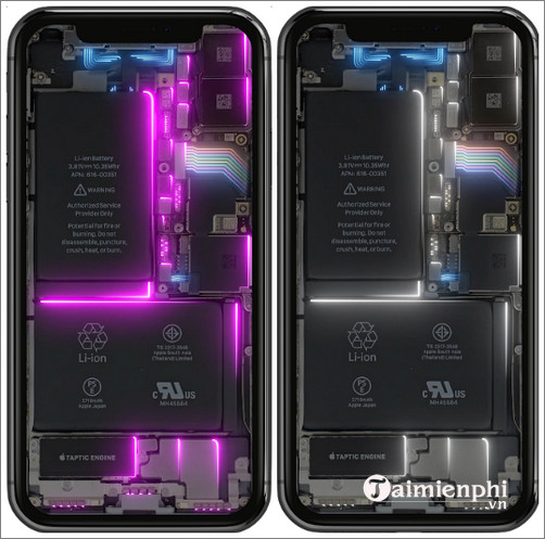 phone electricity live wallpaper