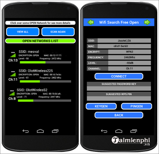 wifi search free open
