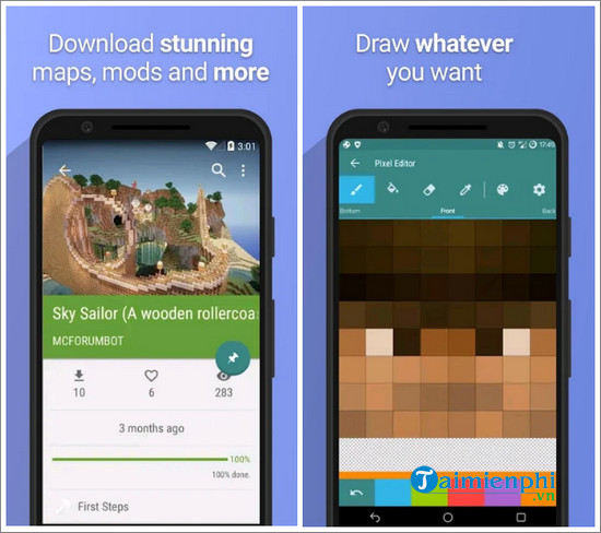utk io for minecraft pe