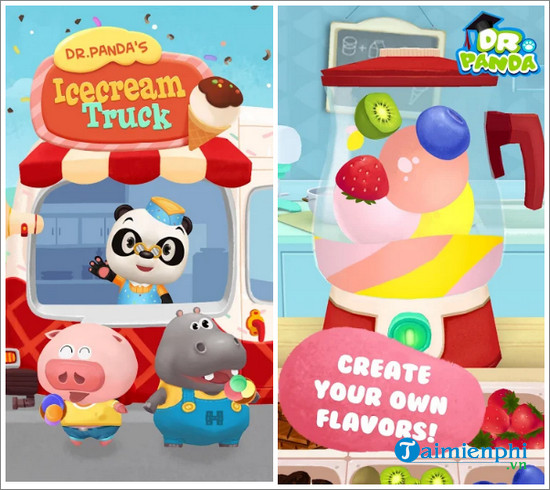 dr pandas ice cream truck