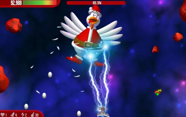 chicken invaders 3 xmas