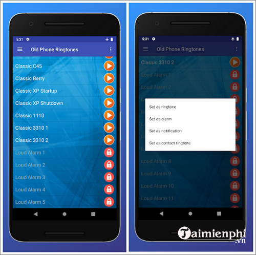 old phone ringtones and alarms