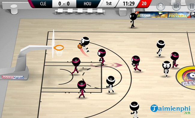 stickman basketball