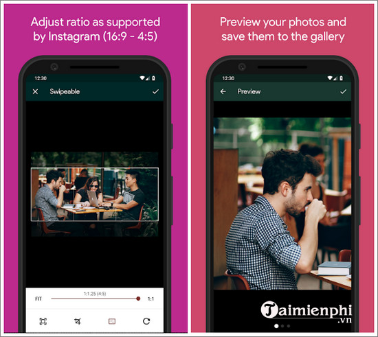 panoramacrop for instagram