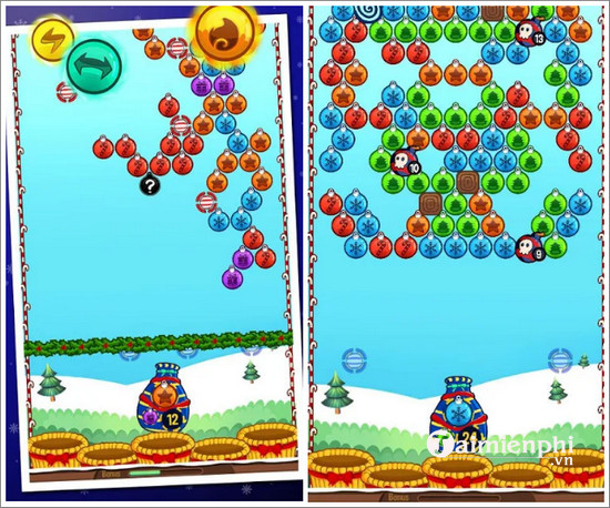 bubble shooter holiday
