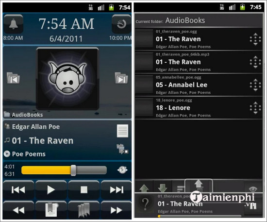 mortplayer audio books
