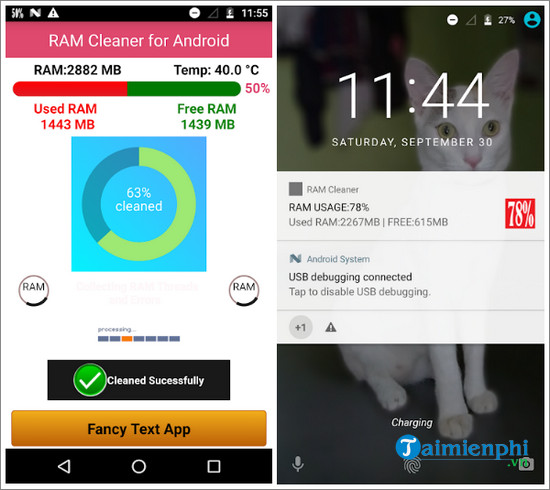 ram cleaner for android