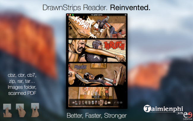drawnstrips reader