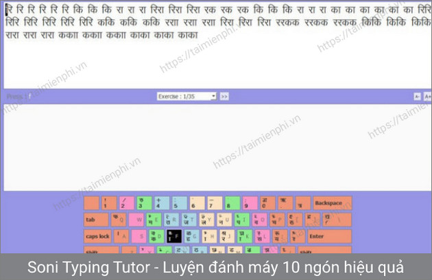 soni typing tutor