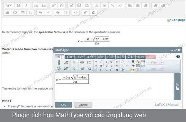 mathtype plugin