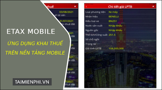 tai etax mobile