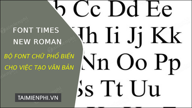 tai font times new roman