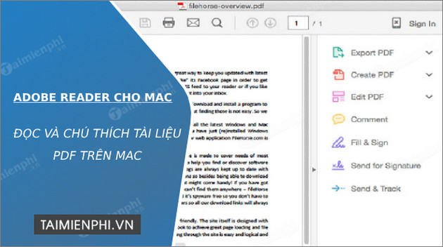 adobe reader cho mac