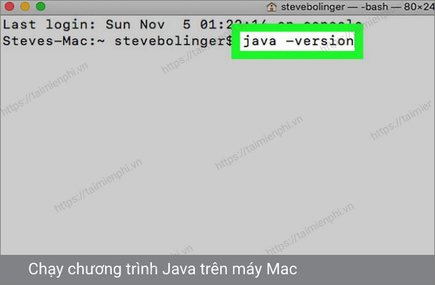 java for mac