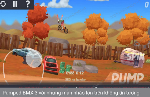 pumped bmx 3