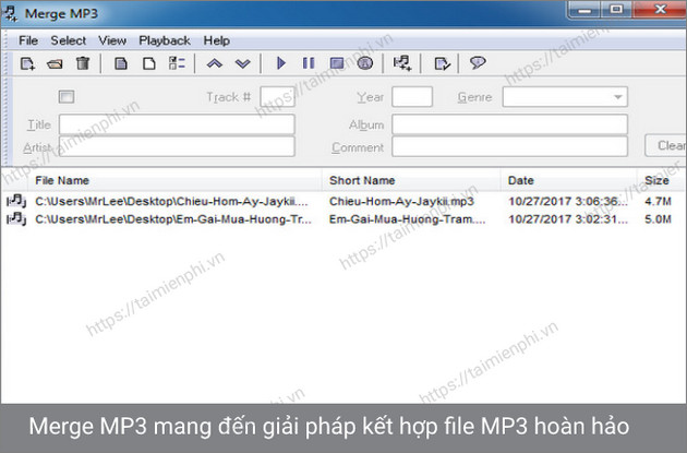 download merge mp3