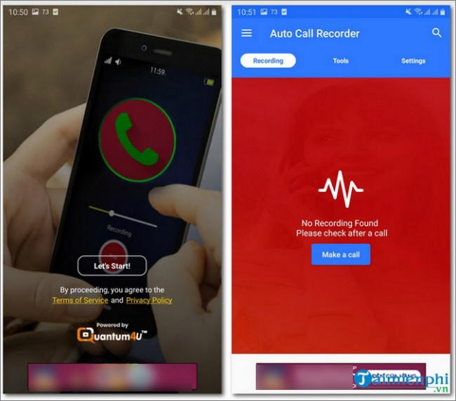 tai automatic call recorder