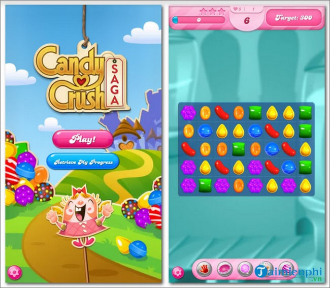 tai candy crush saga